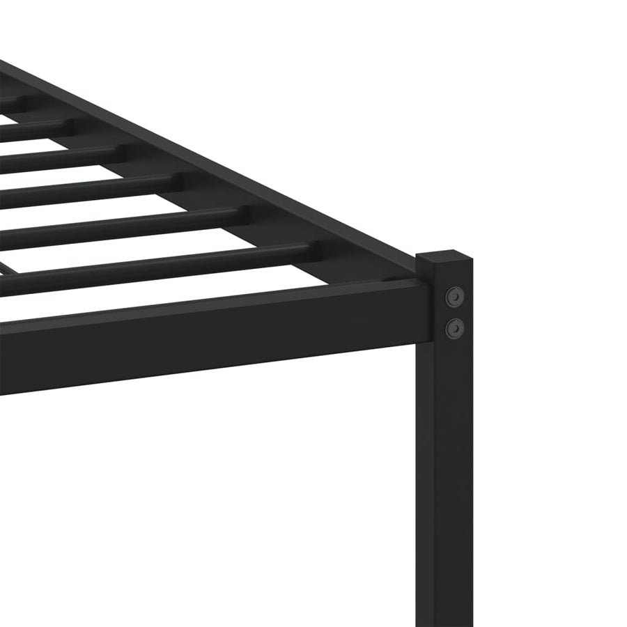 Bedframe met hoofdbord zonder matras bruin eiken 160x200 cm