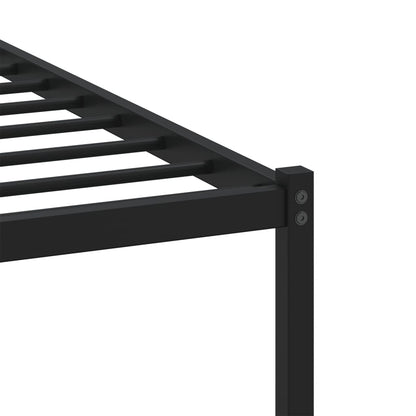 Bedframe met hoofdbord zonder matras bruin eiken 180x200 cm
