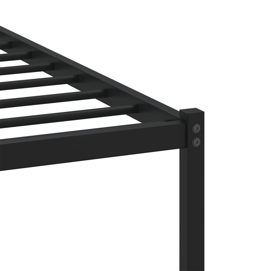Bedframe Zonder Matras Bruin Eiken Bruin Eikenkleur 200 x 200 cm met hoofdbord
