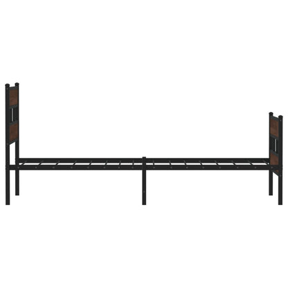 Bedframe met hoofdbord en voetbord zonder matras 80x200 cm