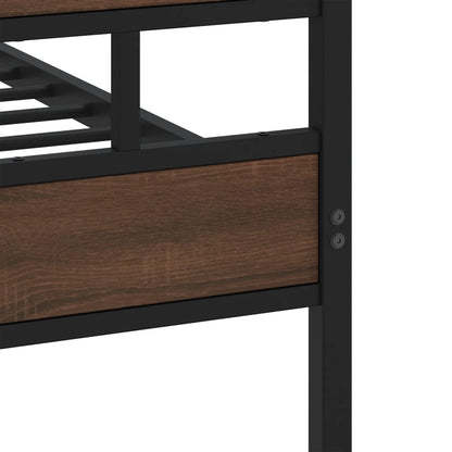 Bedframe met hoofdbord en voetbord zonder matras 120x190 cm