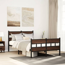 Bedframe met hoofdbord en voetbord zonder matras 120x190 cm