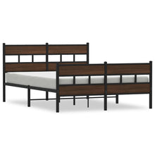 Bedframe met hoofdbord en voetbord zonder matras 140x200 cm
