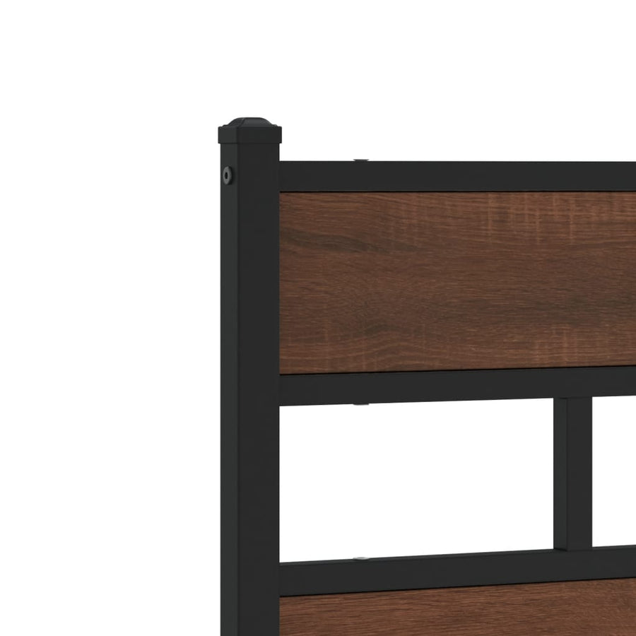 Bedframe met hoofdbord en voetbord zonder matras 140x200 cm