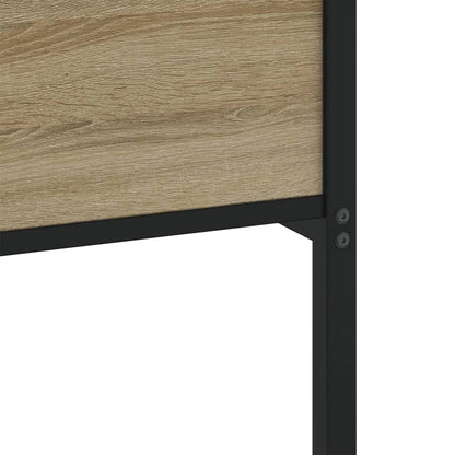 Bedframe zonder matras hout sonoma eikenkleurig 120x190 cm