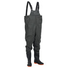 Waders with boots size 39 dark green