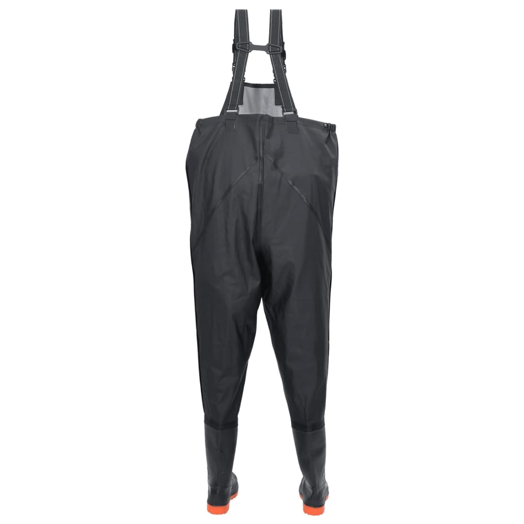 Waadpak met laarzen maat 39 zwart
