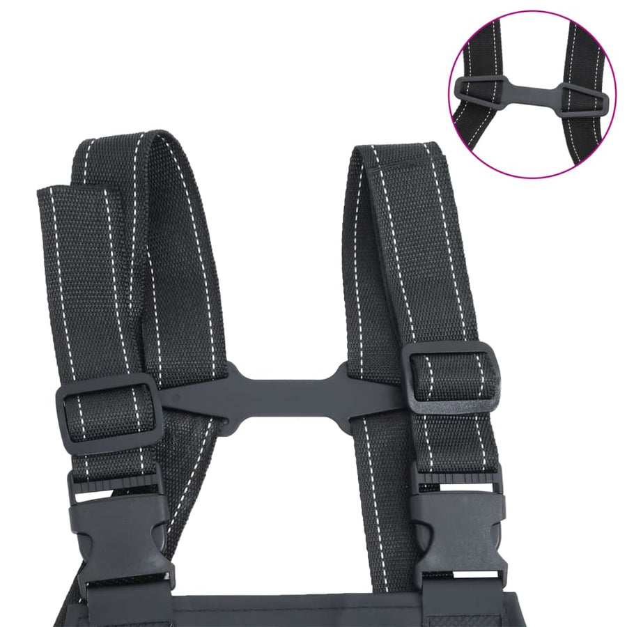 Waadpak met laarzen maat 39 zwart