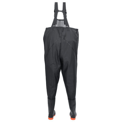 Waadpak met laarzen maat 41 zwart