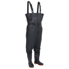 Waders with boots and belt size 39 black