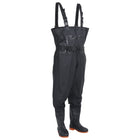 Waders with boots and belt size 44 black