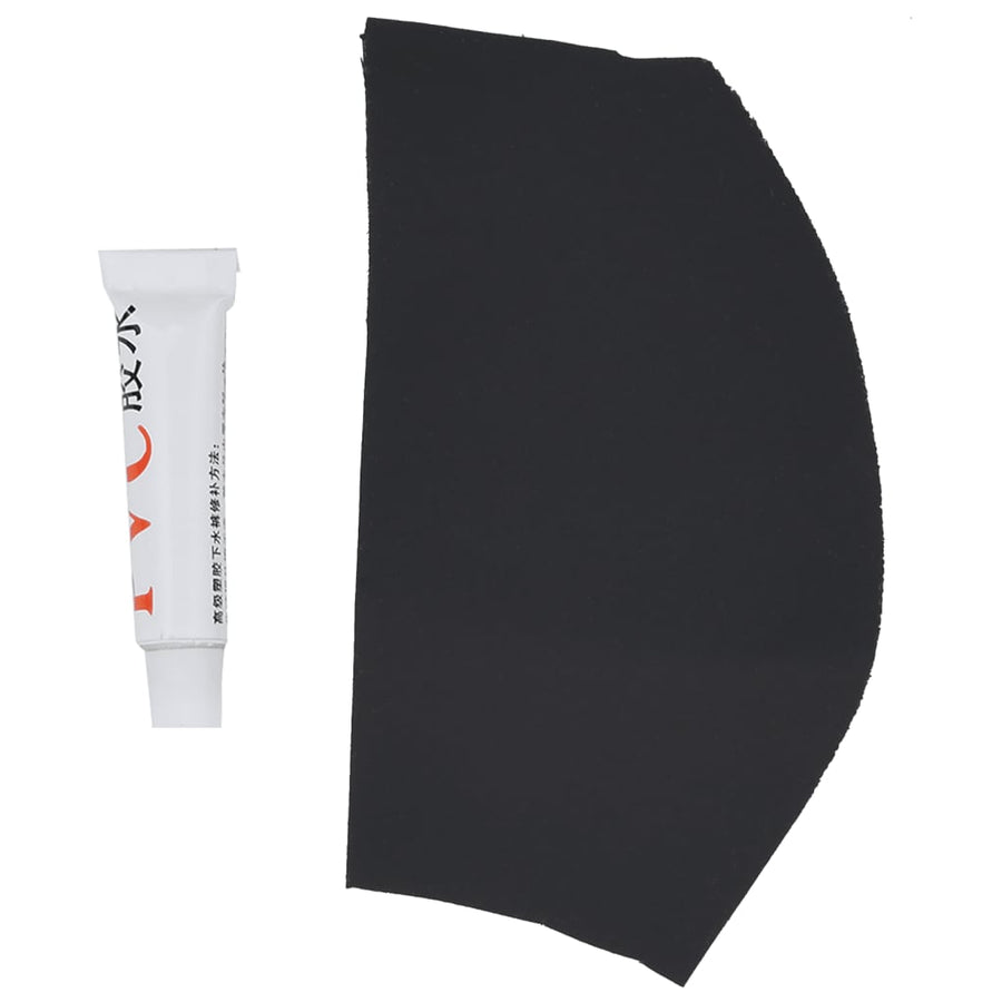 Waadpak met laarzen en riem maat 44 zwart
