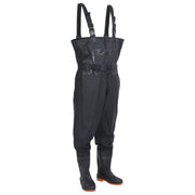 Waadpak met laarzen maat 45 zwart