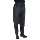 Waders with boots size 38 black