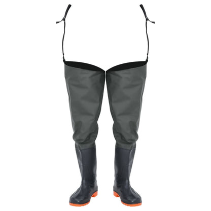 Visserslaarzen maat 43 donkergroen