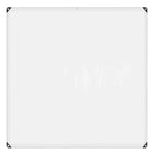 Clear tarp with eyelets 2x2 m polyethylene