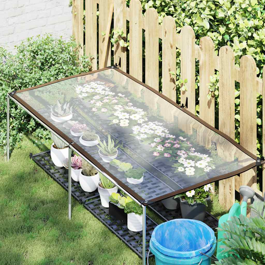 Doorzichtig Zeildoek Met Zeilringen Polyethyleen 1 x 2 m