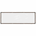 Clear Tarpaulin with Eyelets 1x3 m Polyethylene
