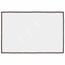 Doorzichtig zeildoek met zeilringen 2x3 m polyethyleen