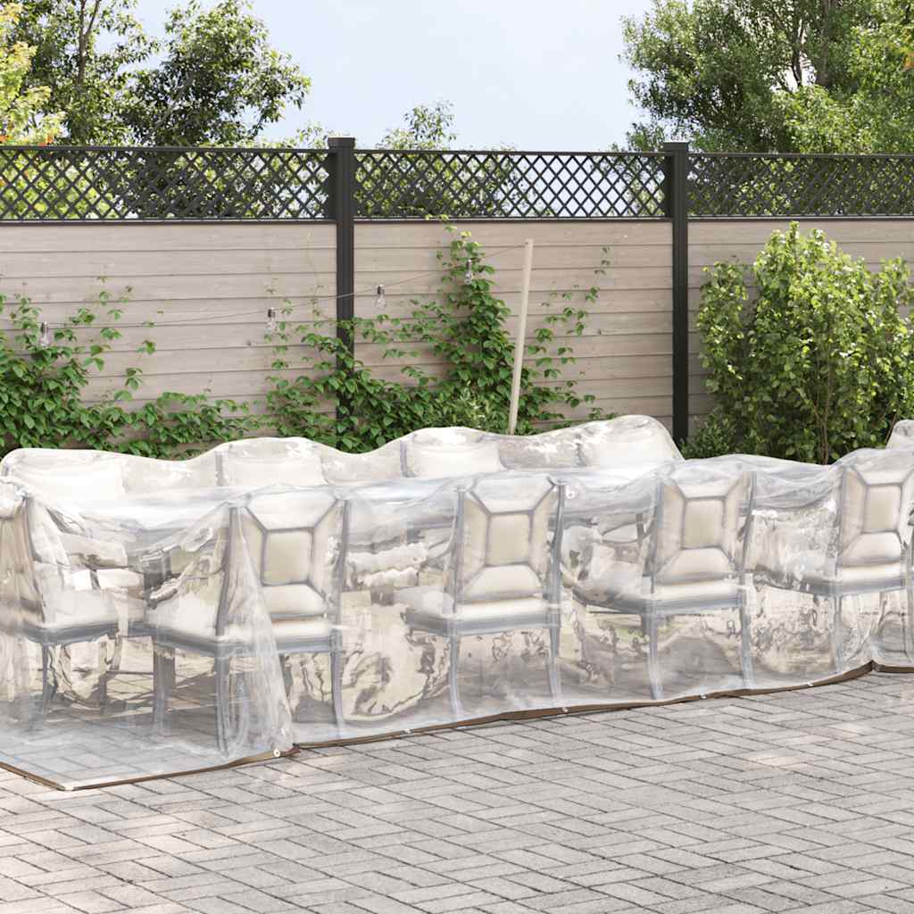Doorzichtig Zeildoek Met Zeilringen Polyethyleen 3 x 12 m