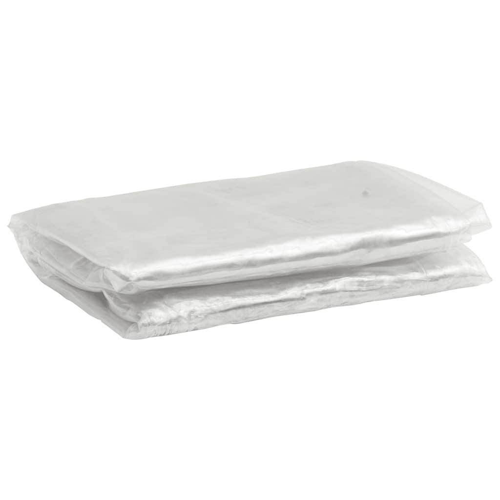 Doorzichtig zeildoek met zeilringen 1x2 m PVC