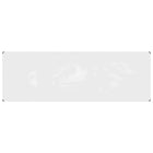 Transparent tarpaulin with eyelets 1x3 m PVC