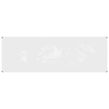 Doorzichtig zeildoek met zeilringen 1x3 m PVC
