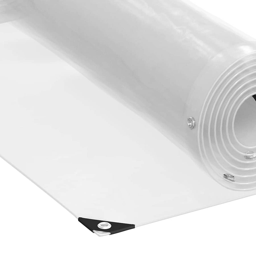 Doorzichtig zeildoek met zeilringen 2x3 m PVC