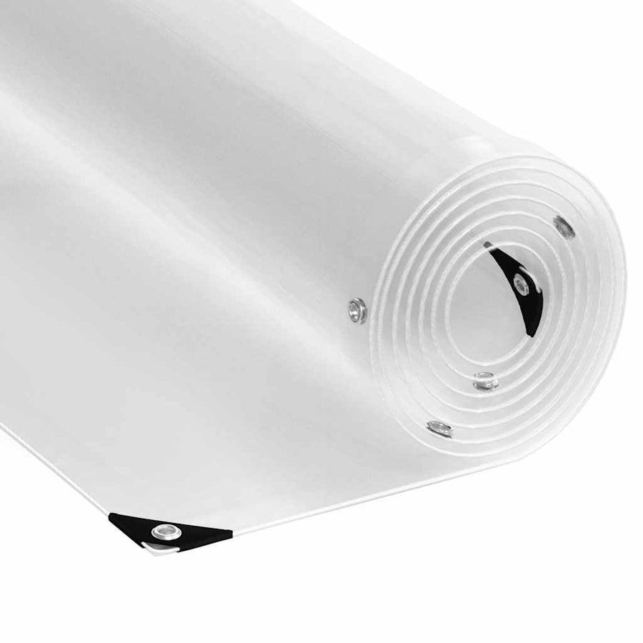 Doorzichtig Zeildoek Met Zeilringen Pvc 6 x 10 m