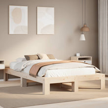 Bedframe zonder matras massief grenenhout 120x200 cm