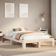 Bedframe massief grenenhout 135x190 cm