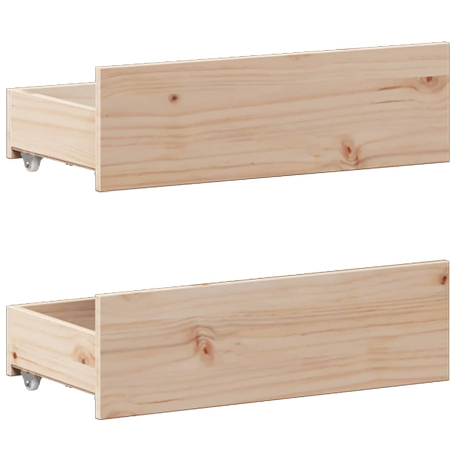 Bedframe zonder matras met hoofdbord grenenhout 180x200 cm