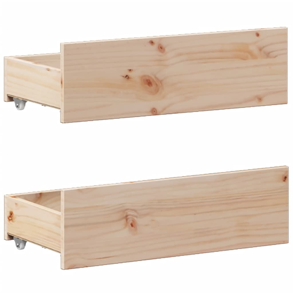 Bedframe zonder matras met hoofdbord grenenhout 150x200 cm