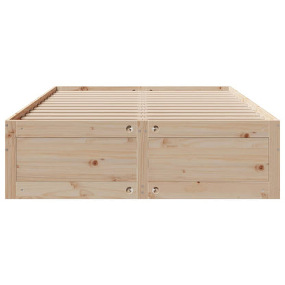 Bedframe Zonder Matras Met Lades Massief Grenenhout 160 x 200 cm