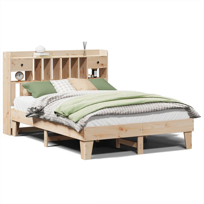 Bedframe zonder matras massief grenenhout 140x200 cm
