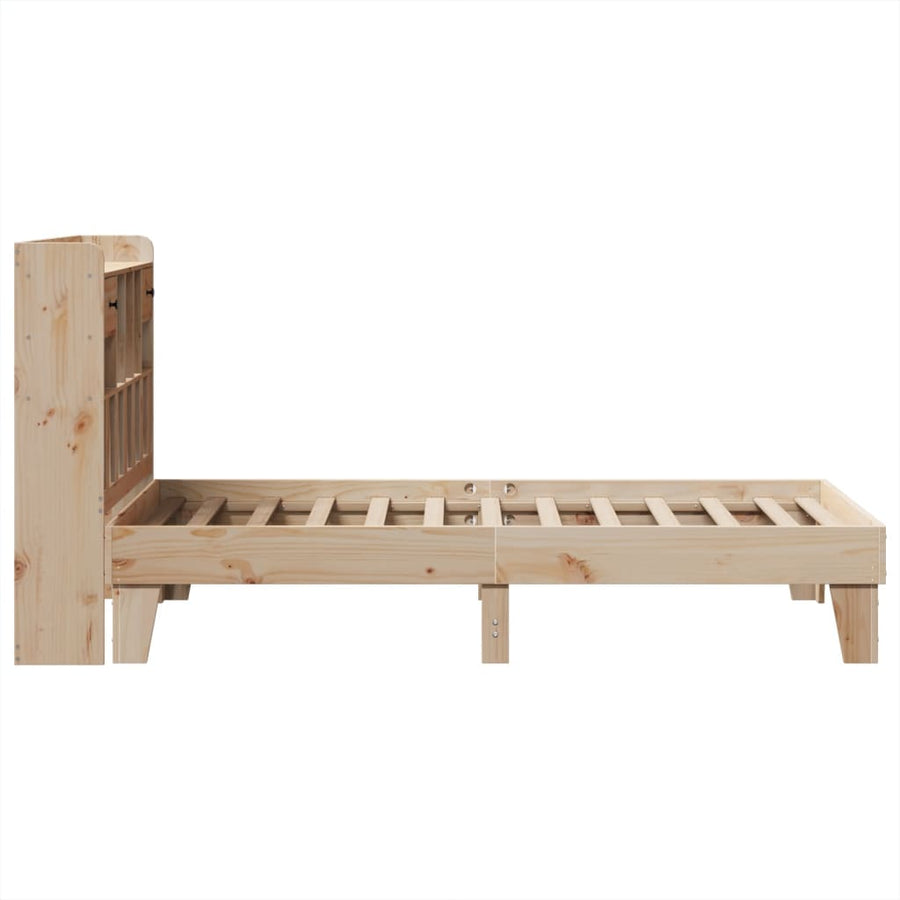 Bedframe zonder matras massief grenenhout 90x190 cm