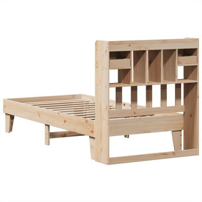 Bedframe zonder matras massief grenenhout 90x190 cm