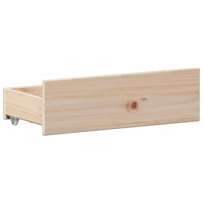 Bed met boekenkast zonder matras massief grenenhout 180x200 cm
