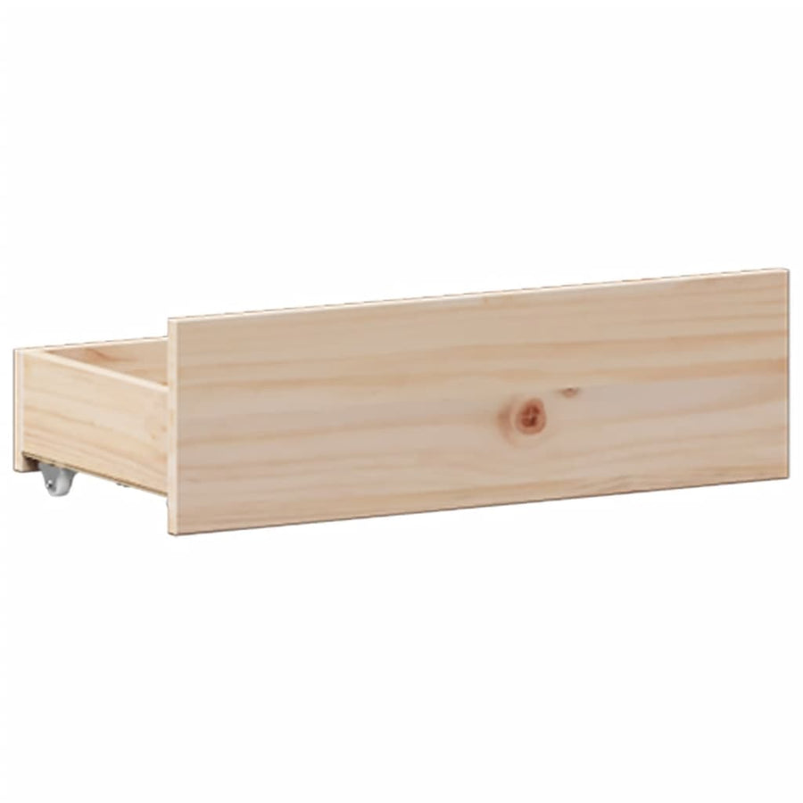 Bed met boekenkast zonder matras massief grenenhout 180x200 cm