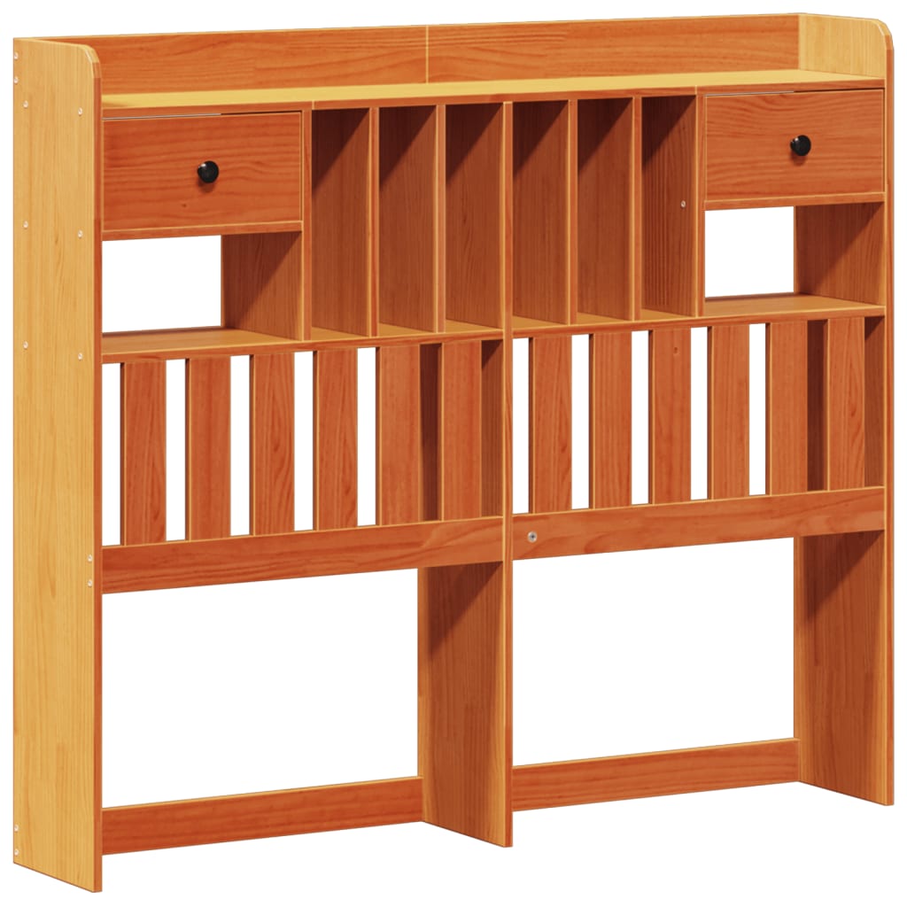 Bed Met Boekenkast Zonder Matras Grenenhout 120X190 Cm 120 x 190cm