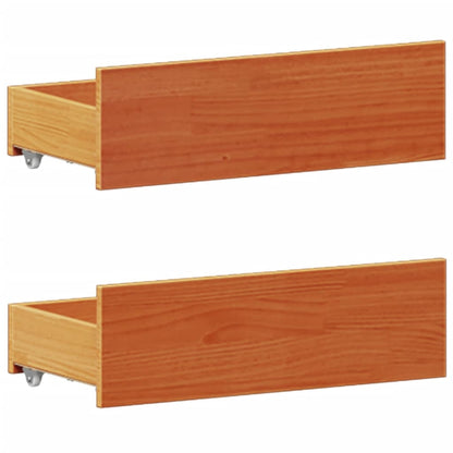 Bed Met Boekenkast Zonder Matras Grenenhout 120X190 Cm 120 x 190cm