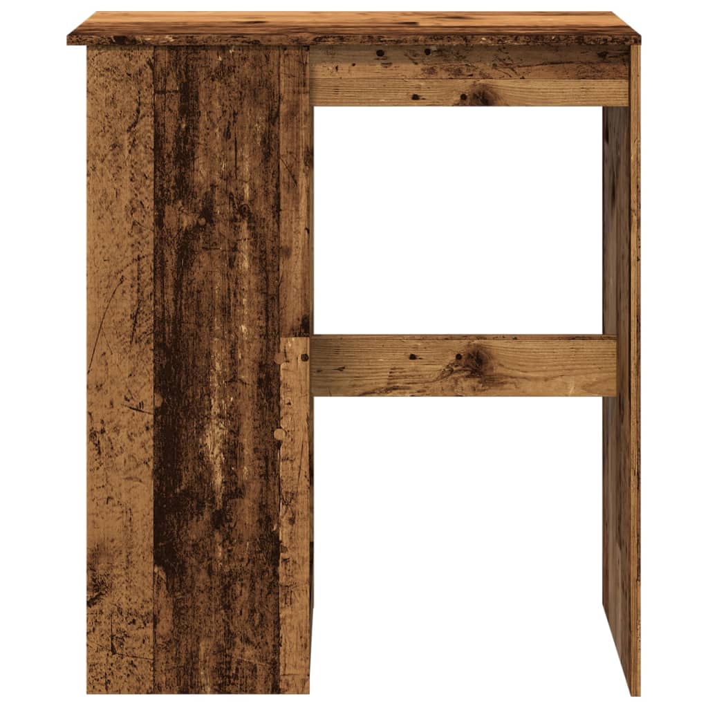 Bartafel met rekken 90x47,5x103,5 cm bewerkt hout oud houtkleur