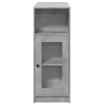 Bartafel met rekken 101x40x103,5 cm bewerkt hout betongrijs