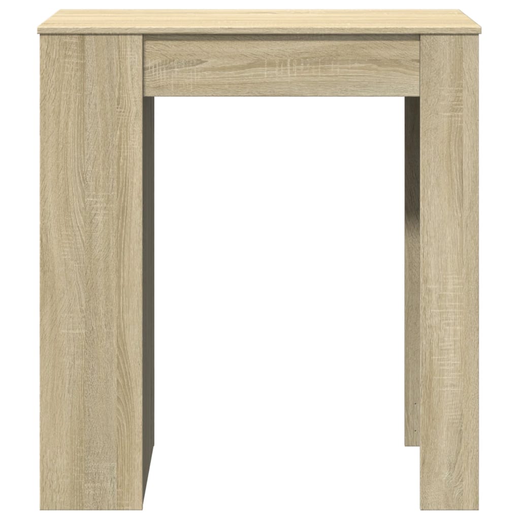 Bartafel Met Rekken 95X47X103,5 Cm Hout Kleur Sonoma eiken