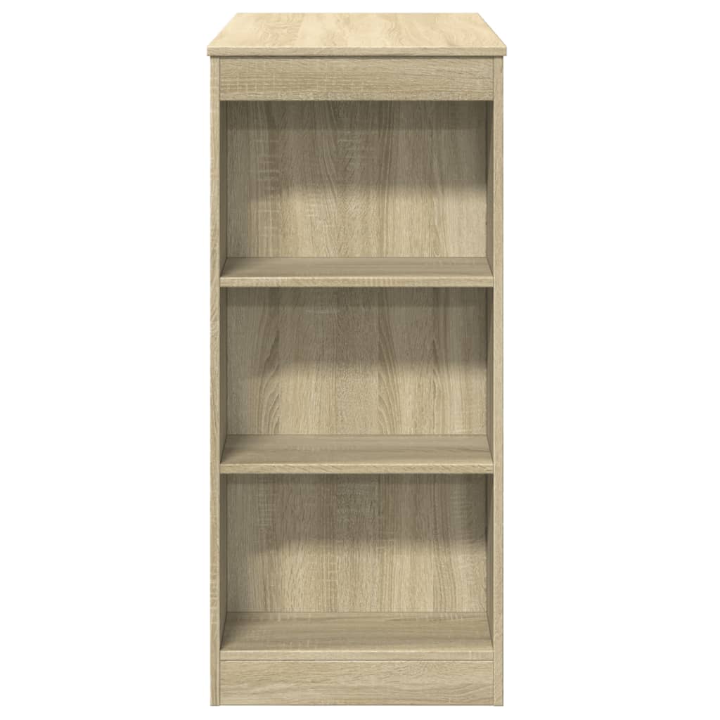 Bartafel Met Rekken 95X47X103,5 Cm Hout Kleur Sonoma eiken