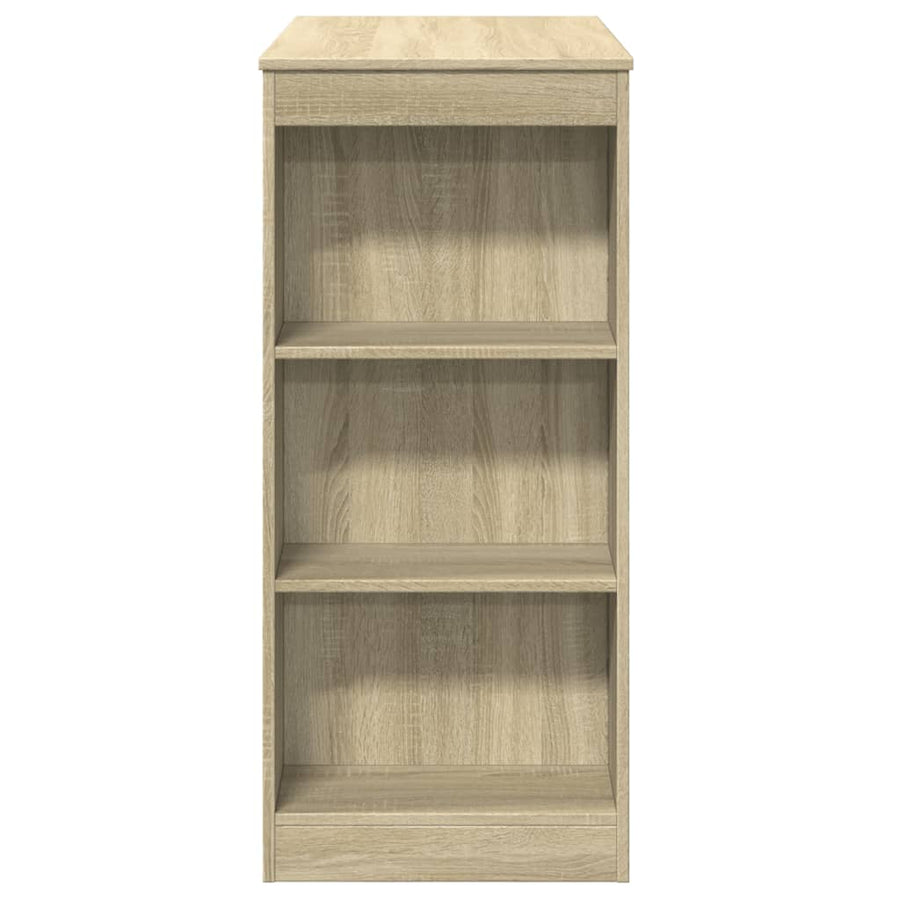 Bartafel Met Rekken 95X47X103,5 Cm Hout Kleur Sonoma eiken
