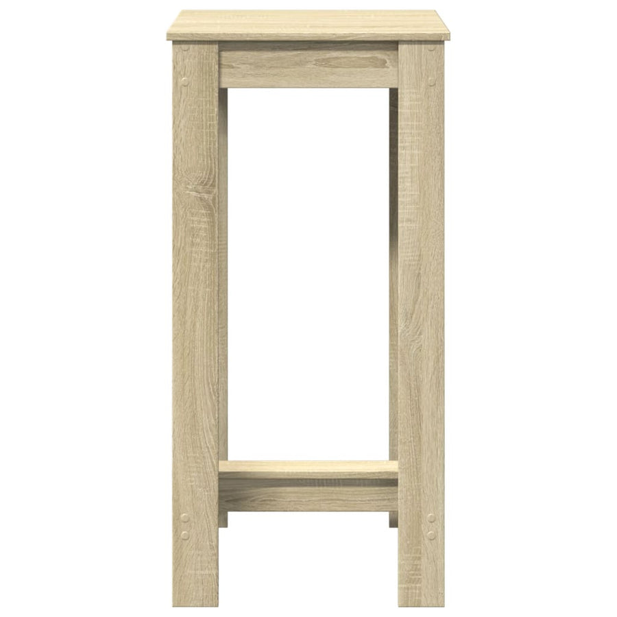 Bartafel 51x50x103,5 cm bewerkt hout sonoma eikenkleurig