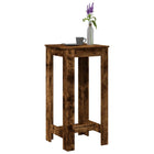 Bar table 51x50x103.5 cm engineered wood smoked oak finish