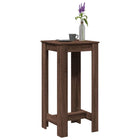 Bar table 51x50x103.5 cm engineered wood brown oak-coloured