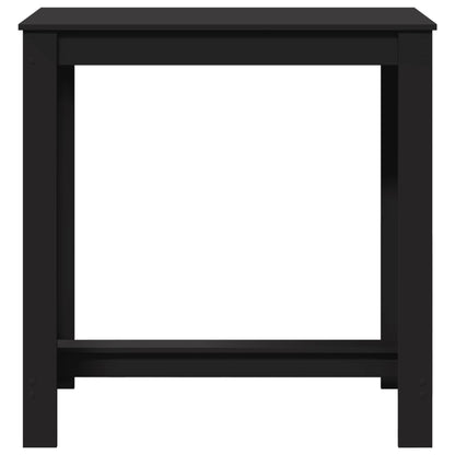 Bartafel 102x50x103,5 cm bewerkt hout zwart